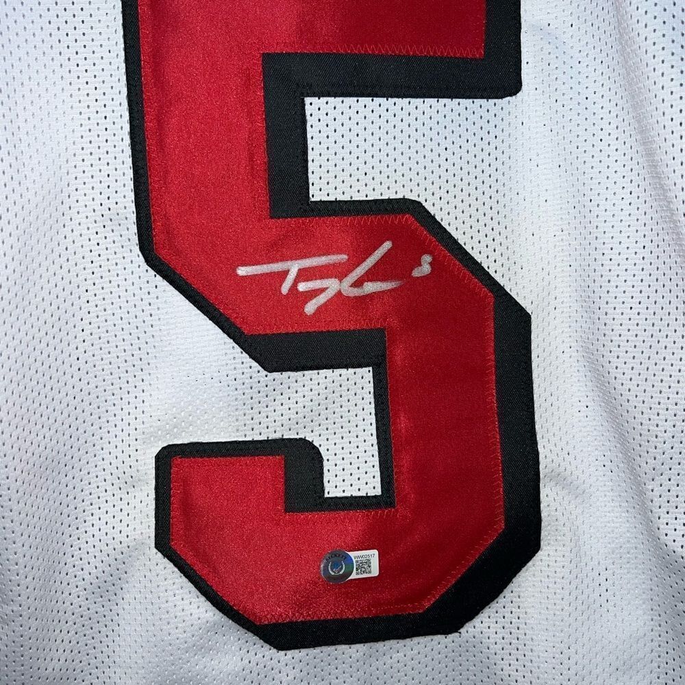 Trey Lance Autograph‎ Jersey Beckett Authenticity MENS Size XL - NEW - Picture 4 of 6